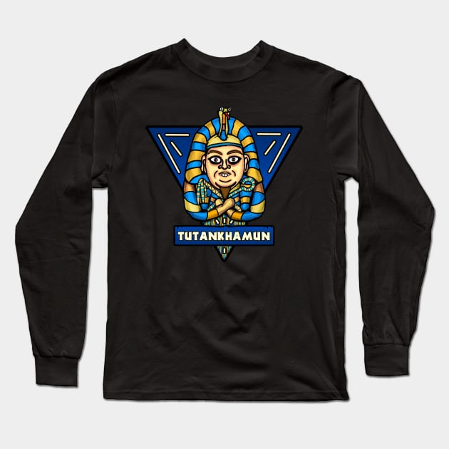 TUTANKHAMUN Long Sleeve T-Shirt by BEAVERNIGHT